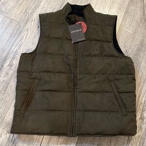 NWT weathercast reversible men’s vest